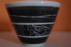 tasses décor demi dirigé