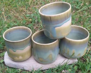 Tasses expresso grès